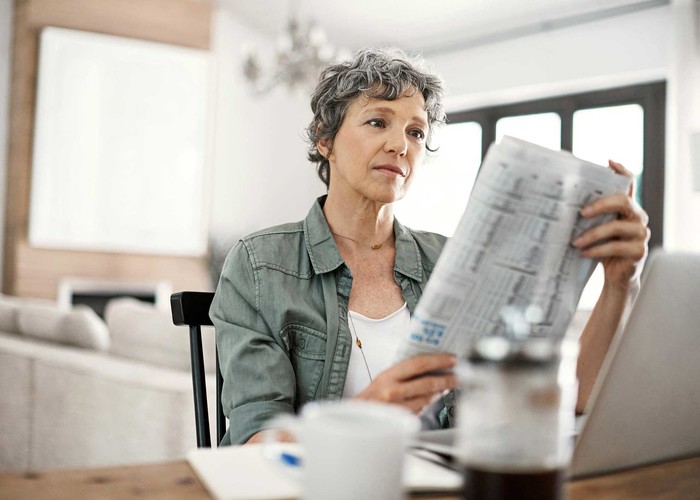 Stock investing fundamentals applied to stock prices in the newspaper.