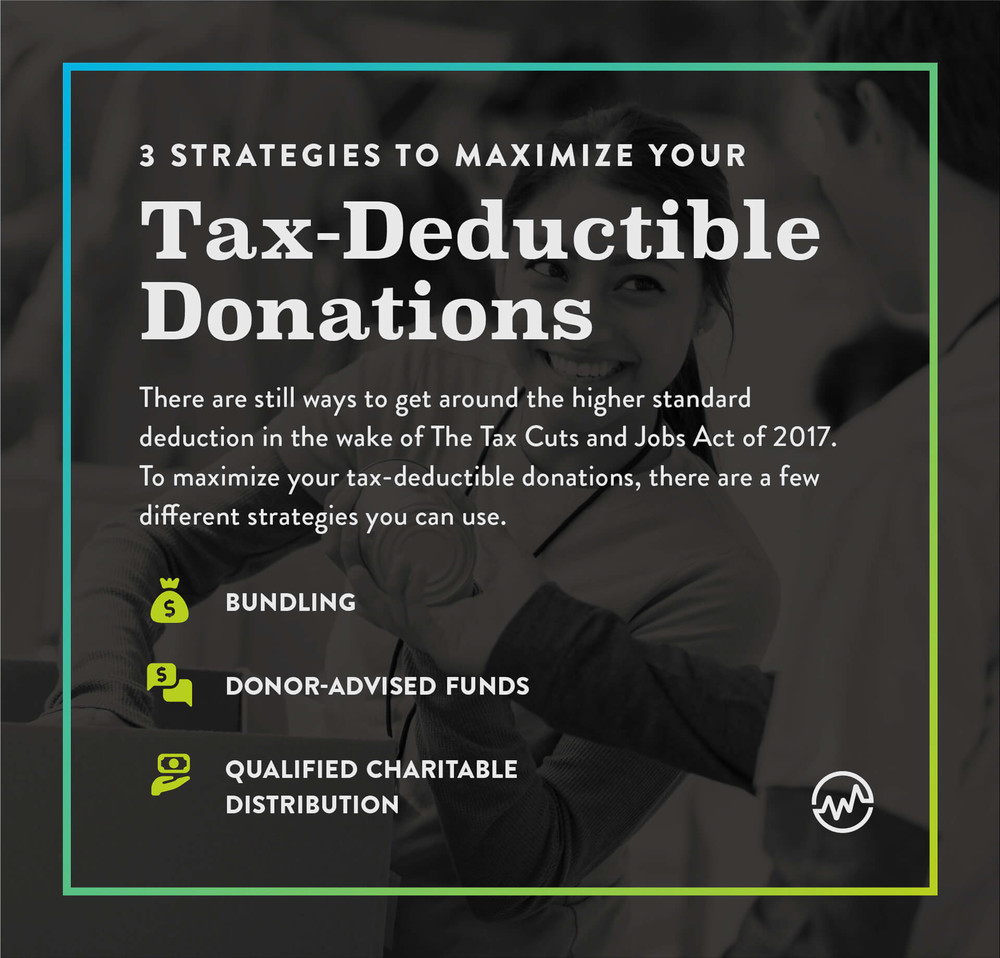 3 strategies to maximize your tax deductible donations