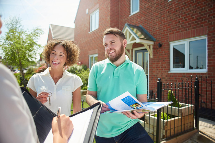 Couple is learning how to buy their first investment property