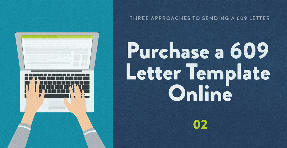 How to purchase a 609 credit repair letter template